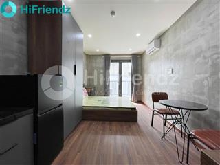 Trống sẵn studio full nội thất ban công giá tốt