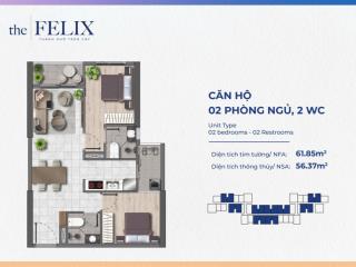 Chung cư giai đoạn 1 bàn giao quý 2/2027, lãi suất vay thấp 2.5%/năm, thanh toán 10% ký hđmb