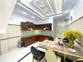 Tin thật. nhà đẹp mới xây hẻm xe hơi đường số 8, p11, gò vấp. dt 4x16m, 5 tầng, chỉ 8,7 tỷ tl