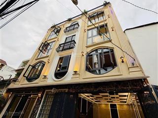 Nhà xây mới 100%  mt thụt lê văn thọ, gần cv làng hoa, chợ  hẻm xe tải  4 tầng 1 btct, 9.9 tỷ tl