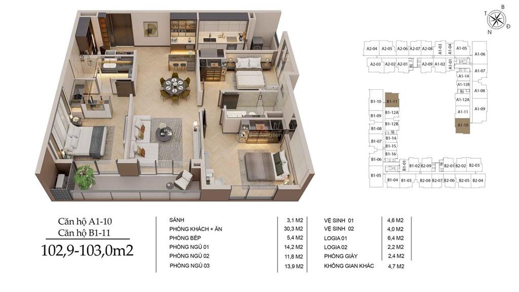 Quỹ căn 3,4 ngủ penthouse đẹp và hiếm tại dự án. để được tư vấn cụ thể từng căn 0946 663 ***