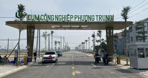 Đất xây dựng nhà máy ngay tại hà nội giá chỉ nhỉnh 12, x triệu/m², cực kỳ hấp dẫn