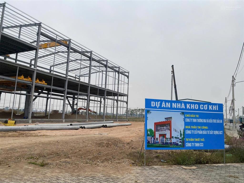 Đất xây dựng nhà máy ngay tại hà nội giá chỉ nhỉnh 12, x triệu/m², cực kỳ hấp dẫn