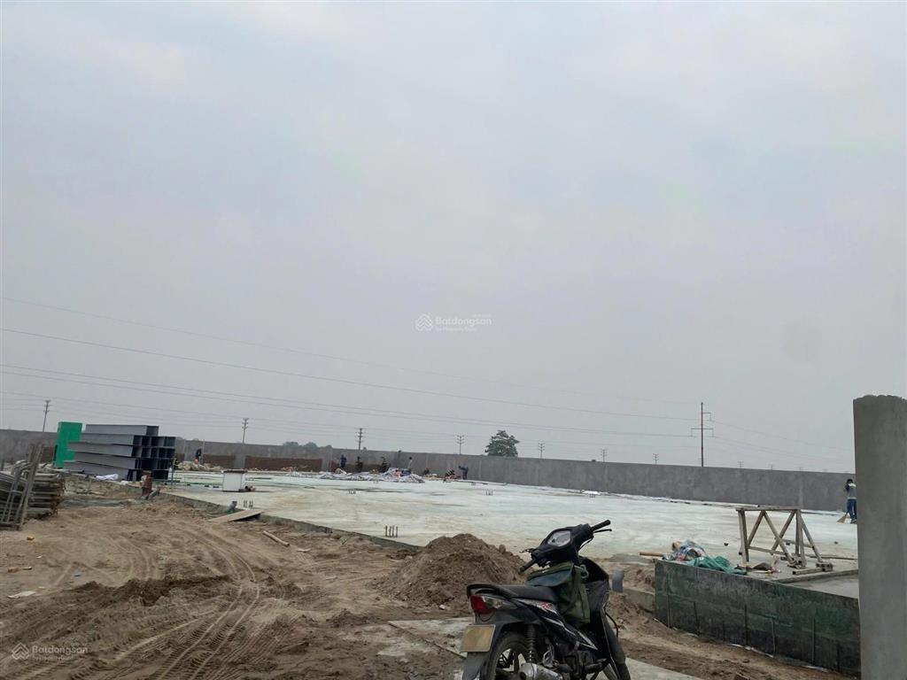 Đất xây dựng nhà máy ngay tại hà nội giá chỉ nhỉnh 12, x triệu/m², cực kỳ hấp dẫn