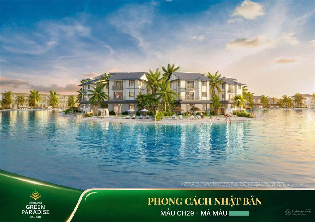 Biệt thự song lập hiếm hoi mặt biển dự án vinhomes cần giờ