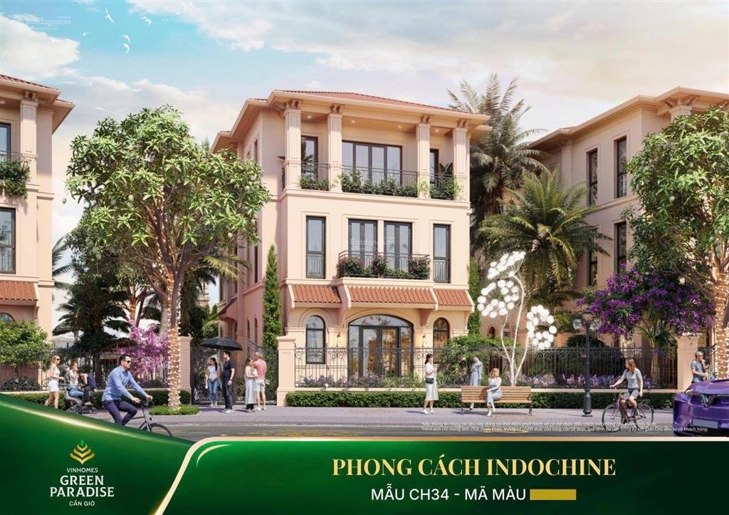 Biệt thự song lập hiếm hoi mặt biển dự án vinhomes cần giờ