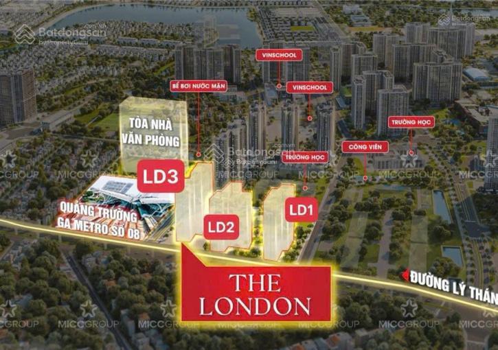 Chủ nhà cần tiền bán gấp căn 2pn 62m2 phân khu the london  vhop1