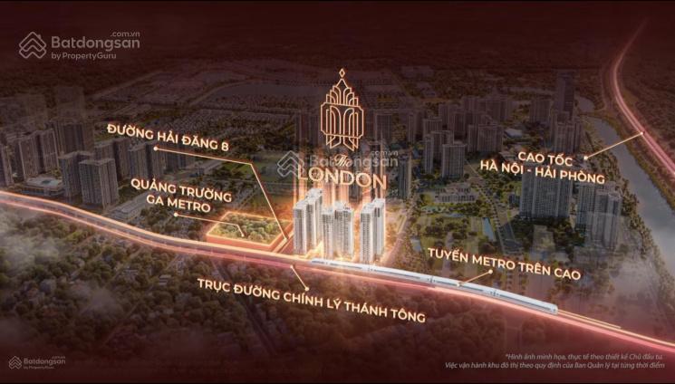 Chủ nhà cần tiền bán gấp căn 2pn 62m2 phân khu the london  vhop1