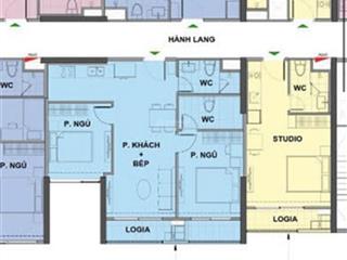 Chủ nhà cần tiền bán gấp căn 2pn 62m2 phân khu the london  vhop1