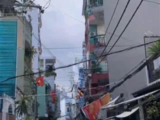 Nhà mới ở ngay 63m2 4 tầng btctô tô ngủ trong nhà khu vip quận 10 hẻm thông chỉ 12 tỷ