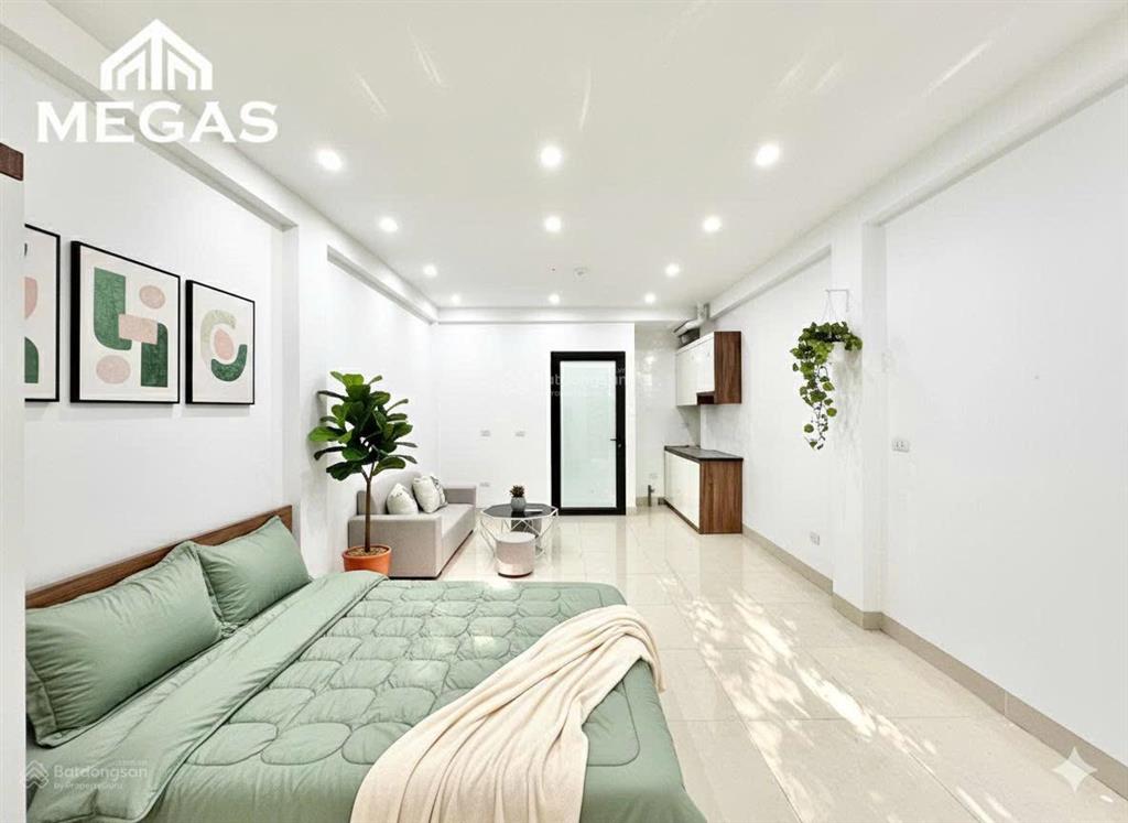 Cho thuê căn hộ studio mới keng 100% ban công cửa sổ siêu thoáng ngay học viện tài chính
