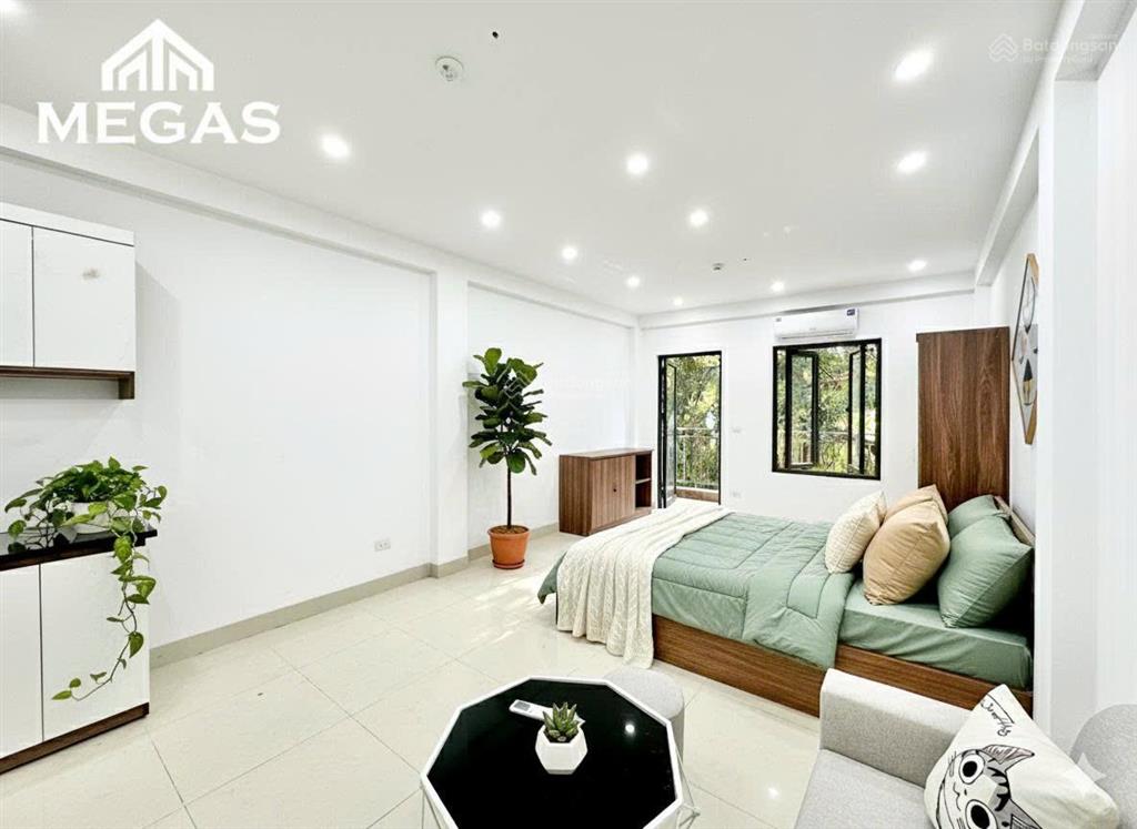 Cho thuê căn hộ studio mới keng 100% ban công cửa sổ siêu thoáng ngay học viện tài chính