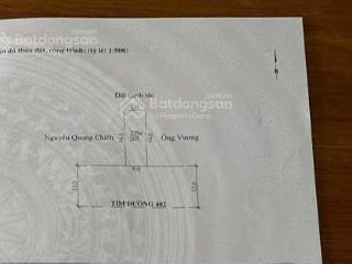Bán lô góc 430m2 cực hiếm mặt đường 402 giao vành đai 2, dương kinh giá đầu tư cực hời