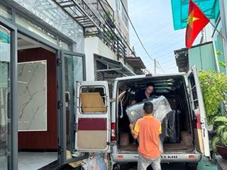 Nhà mới đẹp lung linh hẻm xe hơi tặng full nội thất  42m2  2 tầng  ngay chợ gần hiệp thành city