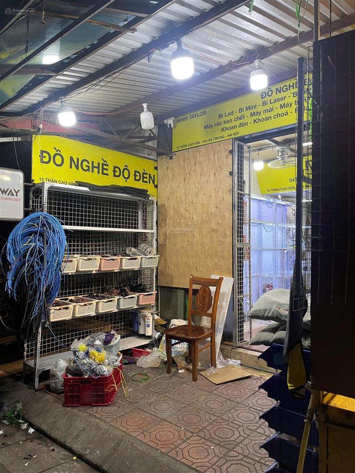 Cho thuê cửa hàng tại ngõ trần cao vân, thịnh yên, 9 triệu, 30 m2, khu chợ trời sầm uất có tiếng