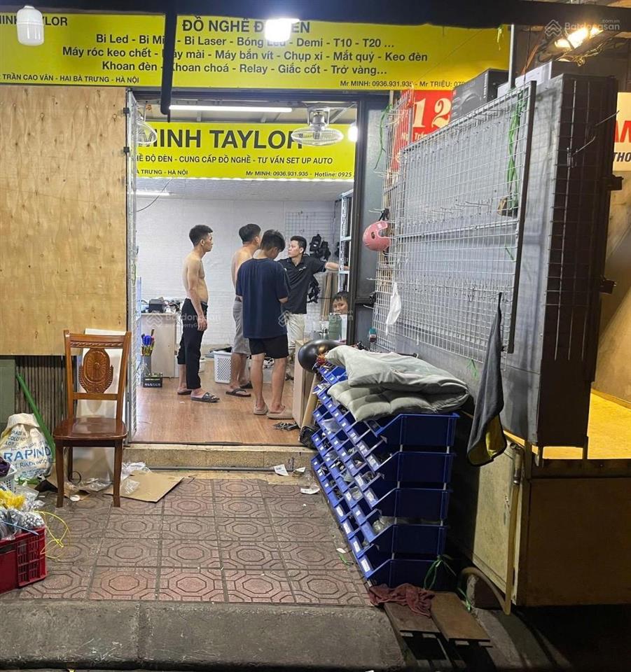 Cho thuê cửa hàng tại ngõ trần cao vân, thịnh yên, 9 triệu, 30 m2, khu chợ trời sầm uất có tiếng