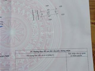 Bán đất nền 75m2 tại đt 427b, tam hưng, thanh oai, hà nội, giá thỏa thuận