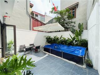 Quá hiếm! vũ xuân thiều sài đồng lô góc 60m2, diện tích xây 30m2 6 tầng full đồ, 30m2 sân cafe, bbq