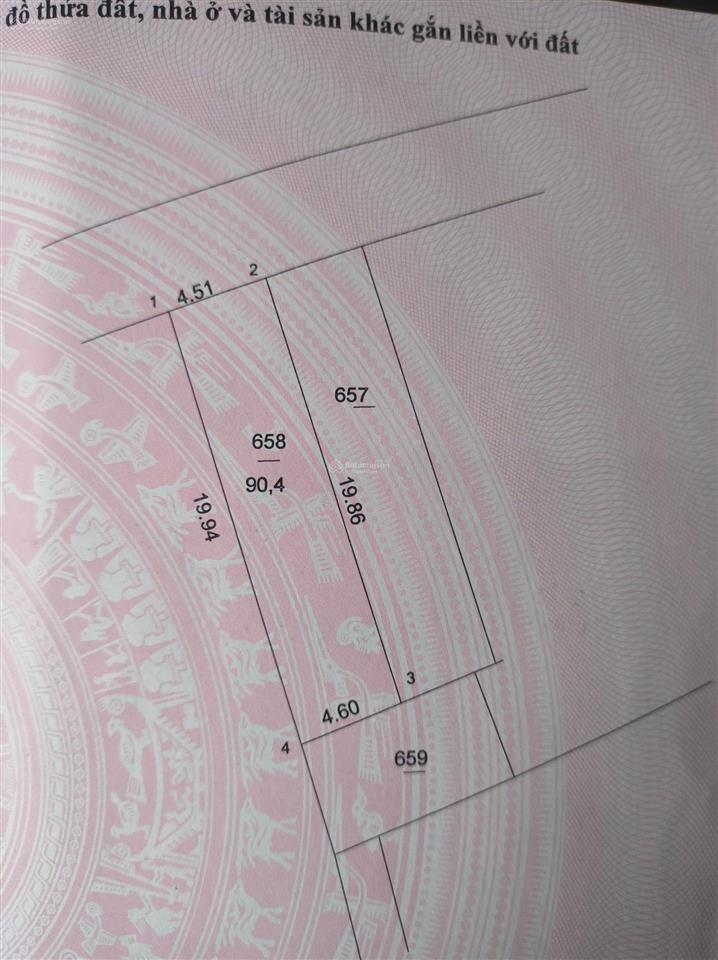 Bán đất đẹp tại đường 71, thường tín, hà nội, 3,7 tỷ, 90,4m2