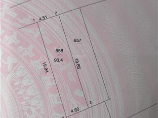 Bán đất đẹp tại đường 71, thường tín, hà nội, 3,7 tỷ, 90,4m2