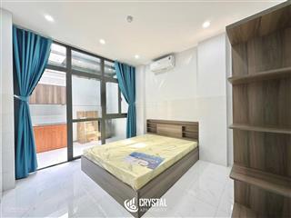 Căn hộ trệt 1pn full nội thất mới xây ngay luỹ bán bích  âu cơ  an ninh  nhà mới