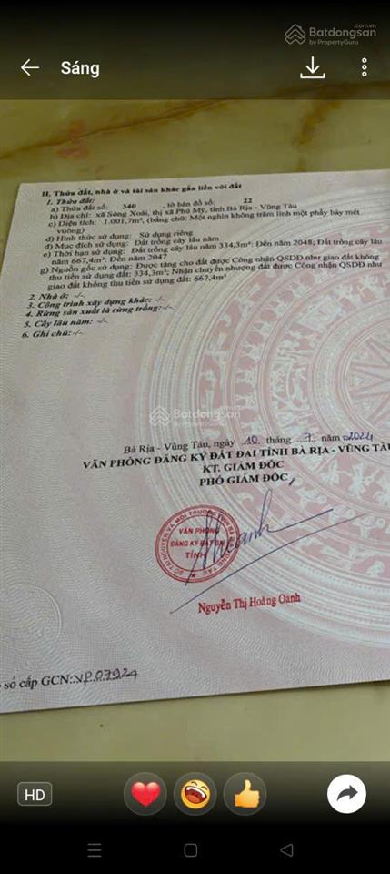 Lô đất đẹp, thích hợp làm nhà vườn, đầu tư giữ đất dài hạn hoặc làm trang trại nghỉ dưỡng
