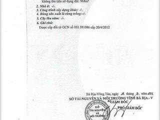 Bán đất hoà bình huyện xuyên mộc bà rịa vũng tàu