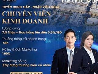 GÓC TUYỂN DỤNG - 
NT GROUP TUYỂN DỤNG CHUYÊN VIÊN KINH DOANH