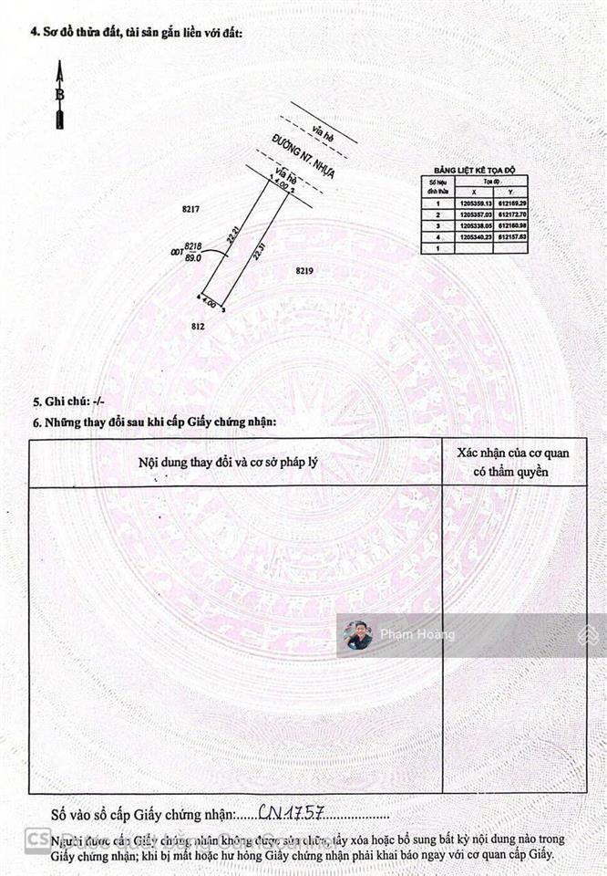 Chủ gửi bán lô đất đường nhựa gần siêu thị bigc, phường đông hòa hcm dt 89m2 vị trí trung tâm