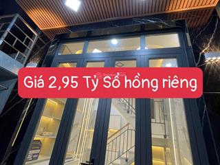Bán nhà sổ hồng riêng 1 lầu + sân thượng  hẻm thoáng  quận 7