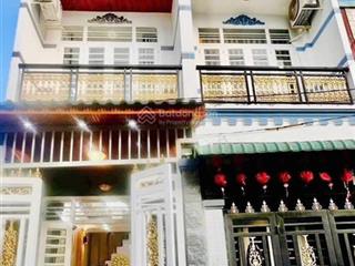 Bán nhà mặt tiền hẻm 6m  4 tầng  kinh doanh buôn bán tự do  sát bên quận 7