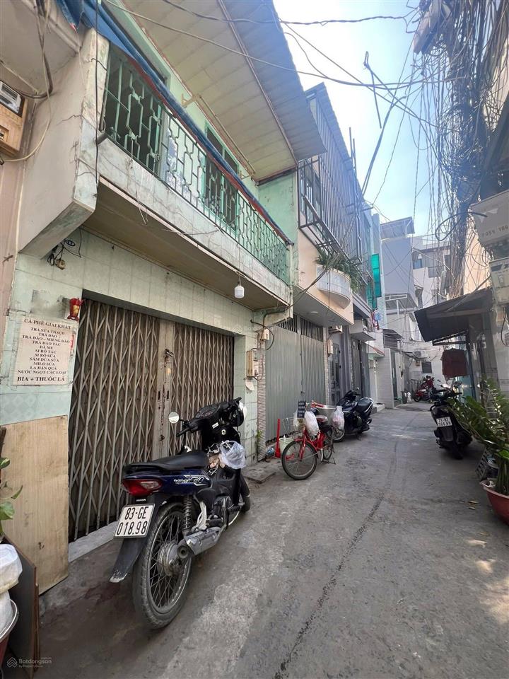 Bán nhà sổ hồng riêng hoàn công  mặt tiền hẻm 3m  gần cầu tân thuận  quận 7