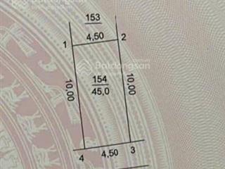 Chính chủ bán mảnh đất diện tích 45 m2, ngay chân cầu tứ liên, cạnh vin cổ loa