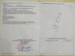 Bán đất làn 2 ql6, cách ql6 200m, đường 10m thủy xuân tiên, chương mỹ 118,7m