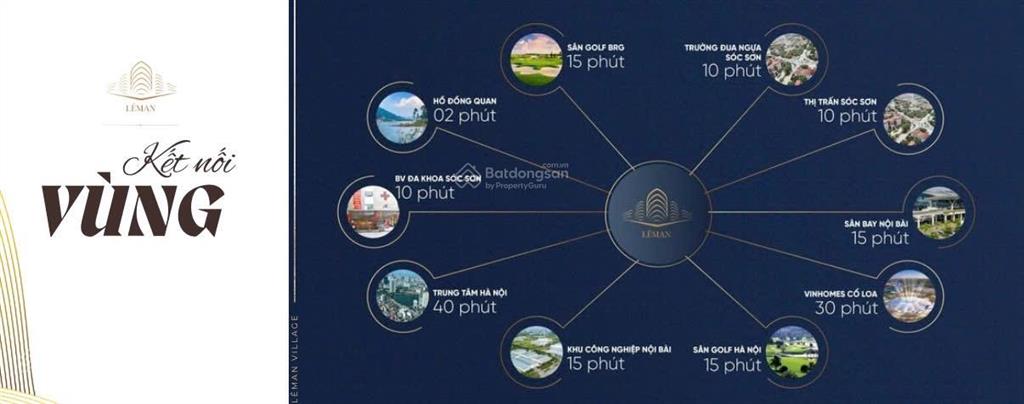 Bán lô biệt thự view hồ đồng quan