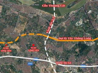 Bán lô 400m2 hướng đông nam khu sinh thái the phoenix, đan phượng