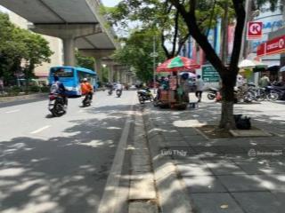 Bán đất mặt phố xuân thủy cầu giấy 56 tỷ dt 110m2 mt 5m c4 lô góc vỉa hè kinh doanh ô tô tránh.