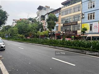 Bán đất mặt phố lạc long quân tây hồ 110 tỷ 200m2 mt 12m c4 vỉa hè ô tô tránh kinh doanh đường 40m.