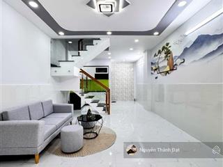 Nhà đẹp giá rẻ 60m2 gần chợ bình trị đông, đang cho thuê 8tr/tháng shr hợp để đầu tư