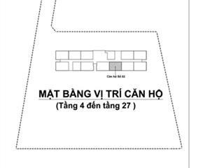 Cần sang lại căn hộ đã xuống cọc 20%, giá sang bao thuế phí 2.5 tỷ, quý 4/2025 nhận nhà