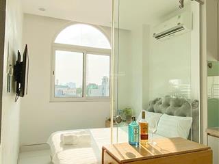 Cho thuê cc mini cửa sổ tách bếp thang máy bảo vệ 24/24 gần vòng xoay dân chủ, toà nhà viettel