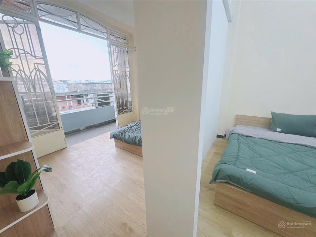 Cho thuê ch dịch vụ  2pn  1wc  ban công  máy giặt riêng ngay đh kinh tế (ueh), ngã 7 lý thái tổ