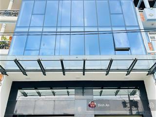 Tòa nhà đường nhánh khu trần não 8x19m trệt 4 lầu cho thuê