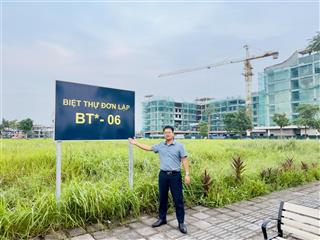 Bán biệt thự bt*06 hud mê linh 375m, hướng đông bắc, view công viên, gần sun group & vành đai 4