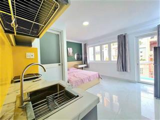 Cho thuê studio 30m2 full nt, 5tr4 tại nguyễn xí, bình thạnh gần đh hutech,uef,văn lang 0908 525 ***