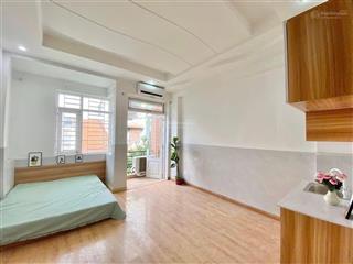 Studio 30m2 full nội thất, ban công giá chỉ 5tr2 tại nơ trang long gần đh văn lang  0908 525 ***