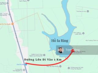 GĐ định cư nước ngoài muốn bán lô view hồ Ia Ring, Chư Sê, Gia Lai. Diện tích 7097m2, MT