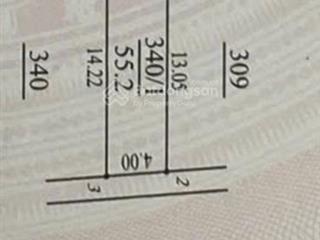 Bán đất #laixá giáp #kđt hinode  ngõ thông dt55,2m2  mặt tiền 4m  nở hậu