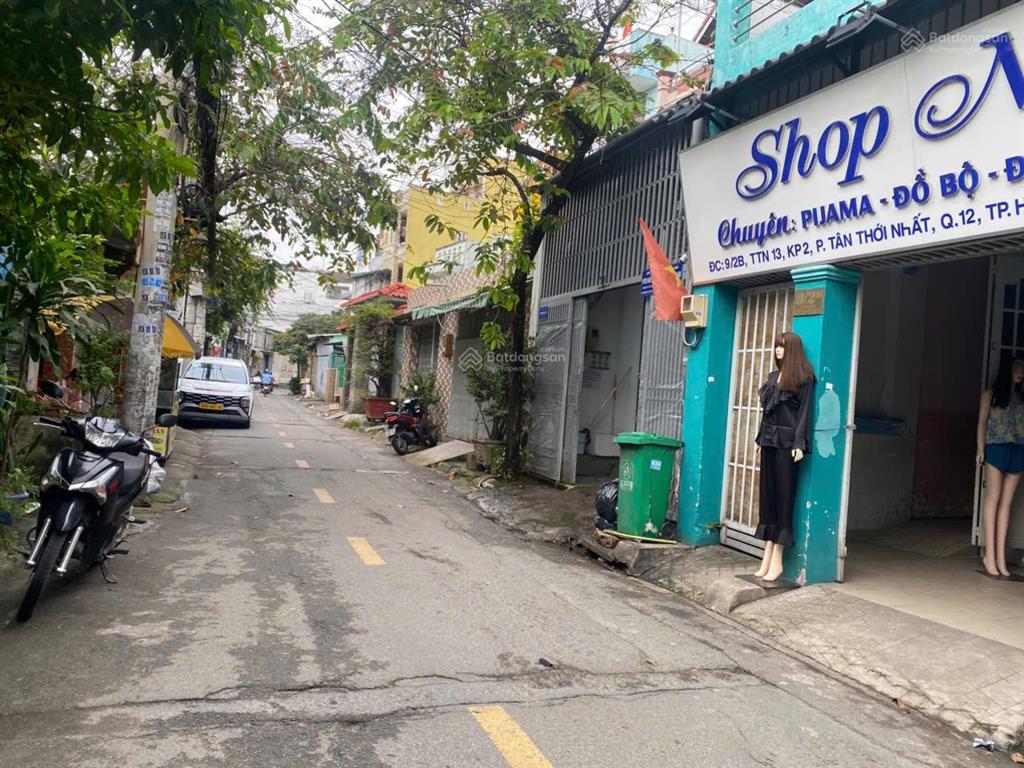 Bán nhà mặt tiền tân thới nhất  gần chợ lạc quang  5m x 35m  8 tỷ 500