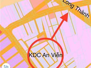 Chính chủ bán đất nền kdc an viễn  giá cực tốt
